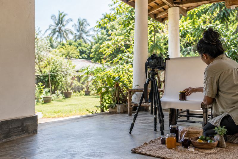 කුඩා නිෂ්පාදකයන් සඳහා නිෂ්පාදන ඡායාරූප සේවා