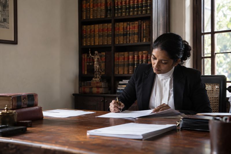 විදේශ නීති සමාගම් සඳහා කෘත්‍රිම බුද්ධිය කෙටුම්පත් කරන ගිවිසුම් සහ නීති ලියකියවිලි මෙහි සිටින නීතිඥයන් පරීක්ෂා කිරීම, මෙහි වාණිජ නීතිය ඉංග්‍රීසි නීතිය අනුගමනය කරන නිසාත්, ඉහළ අධිකරණ ඉංග්‍රීසියෙන් කටයුතු කරන නිසාත්, නීතිඥයන් මෙහි සිටින නිසාත්