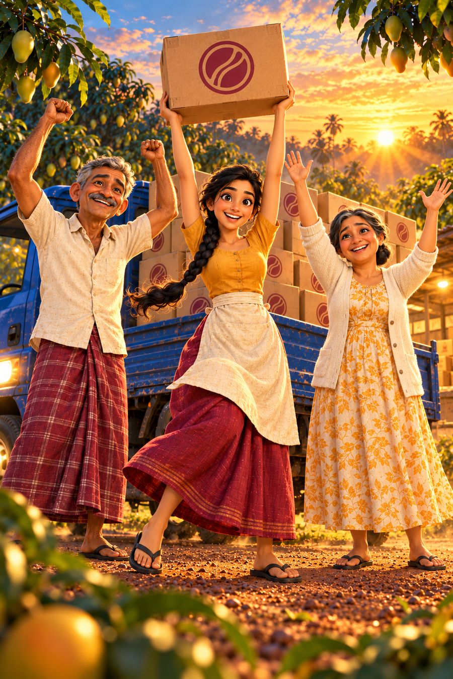 ගීතයේ වීඩියෝවෙන් පින්තූරයක්: කරුත්තකොළොම්බන් ඩුබායි යනවා